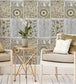 Chinese Pattern Room Wallpaper - Sand