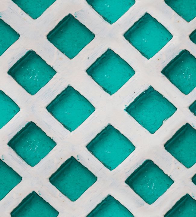 Concrete Patch Wallpaper - Green