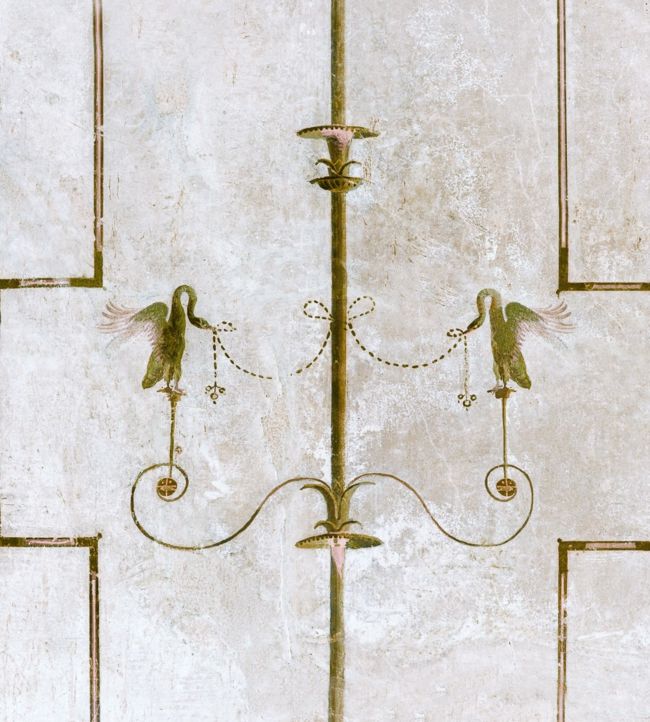 The Swan Wallpaper - White 