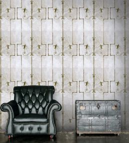 The Swan Room Wallpaper - White