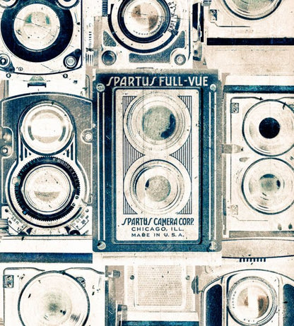 Obscure Wallpaper - Blue 