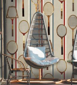 The Game Room Wallpaper - Cream