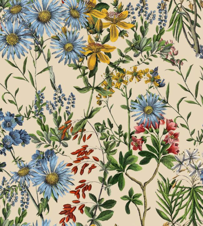 Summerish Wallpaper - Multicolor 