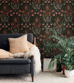 Gypsy Room Wallpaper - Brown