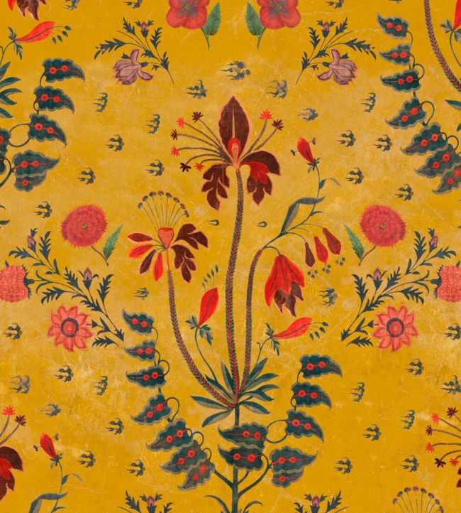 Gypsy Wallpaper - Yellow