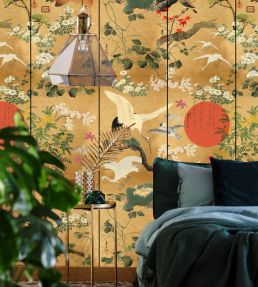 Byobu Room Wallpaper - Sand