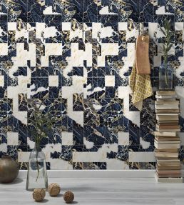 Tribeca Room Wallpaper - Black