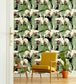 Treasure Island Room Wallpaper - Green