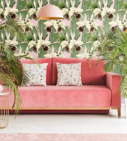 Treasure Island Room Wallpaper - Green