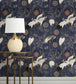Tsuru Room Wallpaper - Blue