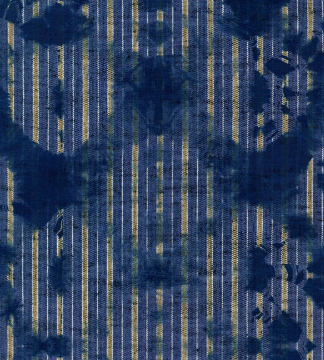 Washed Shibori Wallpaper - Blue