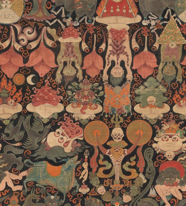 Yarma Dharmaraja Wallpaper - Green 