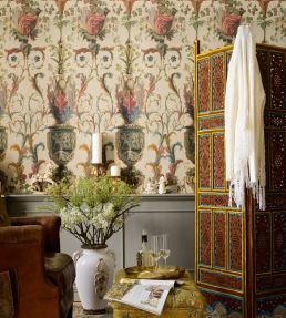 Le Jardin Secret Room Wallpaper - Green