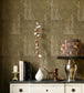 Sculptural Room Wallpaper - Green