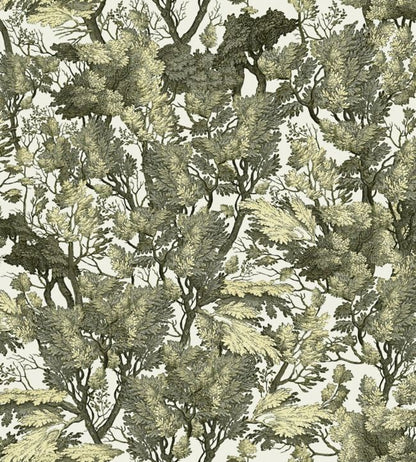 Tree Foliage Wallpaper - Green