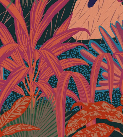 Jardin Imaginario Wallpaper - Red