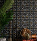 Bamana Room Wallpaper - Black