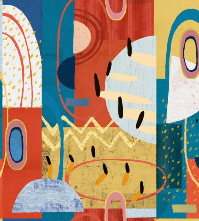 Urbanism Wallpaper - Multicolor