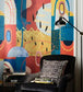 Urbanism Room Wallpaper - Multicolor