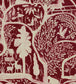 The Enchanted Woodland Wallpaper - Red