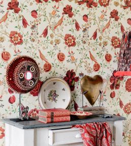 Transsilvaniae Florilegium Room Wallpaper - Cream