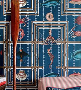 Underwater Life Room Wallpaper 3 - Blue