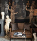 Statuary Chamber Room Wallpaper - Gray
