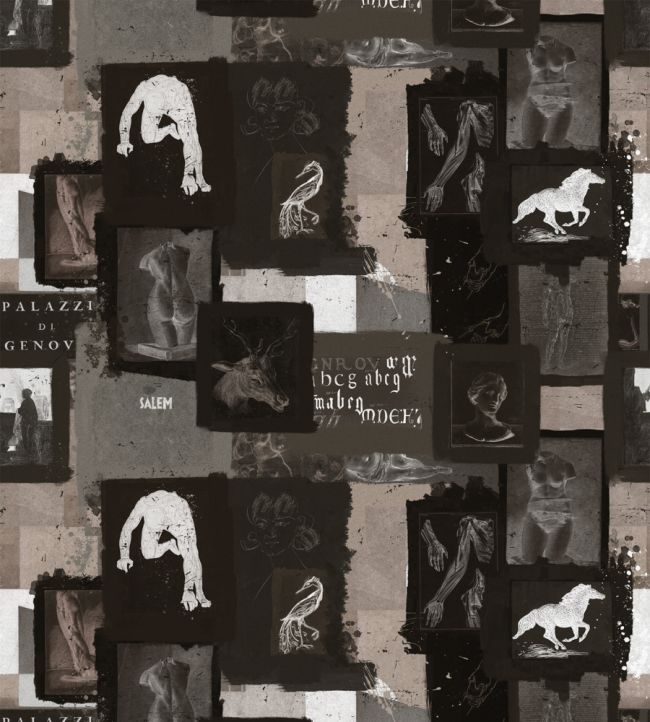 The Studio Wallpaper - Black 