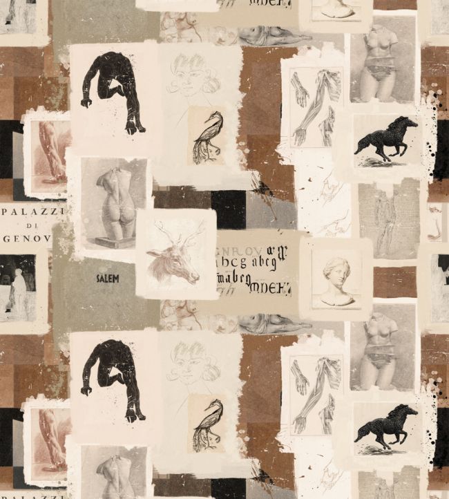 The Studio Wallpaper - Cream