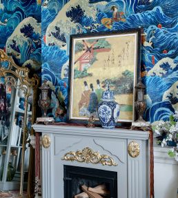 The Former Emperor Room Wallpaper 2 - Blue