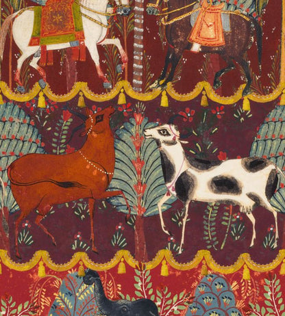 Carnaval Wallpaper - Red