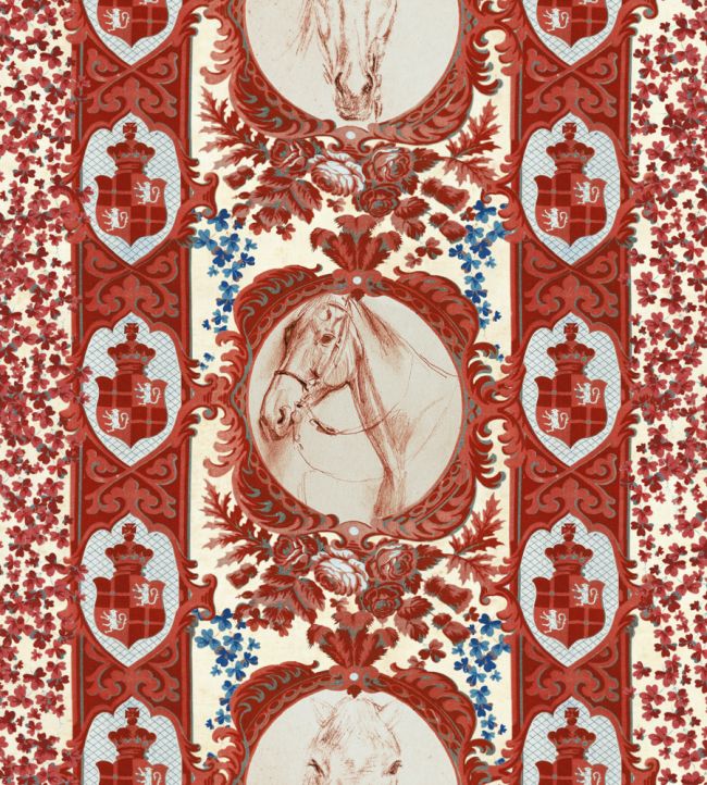 The Competition Panel Wallpaper - Red