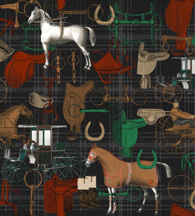 The Jockey Wallpaper - Multicolor