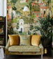Gardens of Jaipur Room Wallpaper - Green