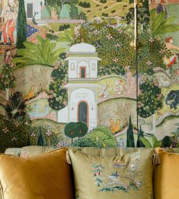 Gardens of Jaipur Room Wallpaper 3 - Green
