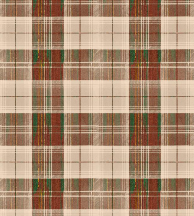 Countryside Plaid Wallpaper - Red