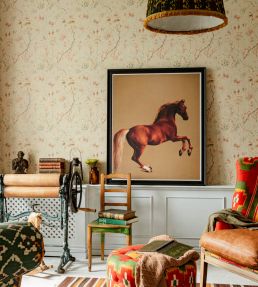 Grandma's Tapestry Room Wallpaper - Cream