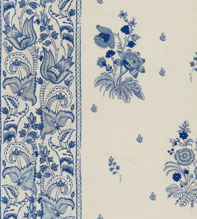 Korond Floral Wallpaper - Blue