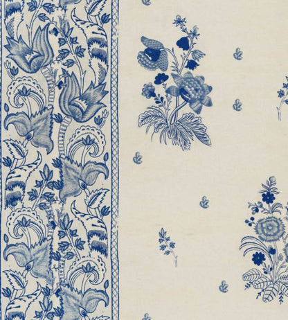 Korond Floral Wallpaper - Blue