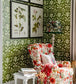 Tulipan Room Wallpaper - Green