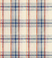 Seaport Plaid Wallpaper - Pink