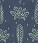Bethel Batik Wallpaper - Blue