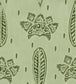 Bethel Batik Wallpaper - Green