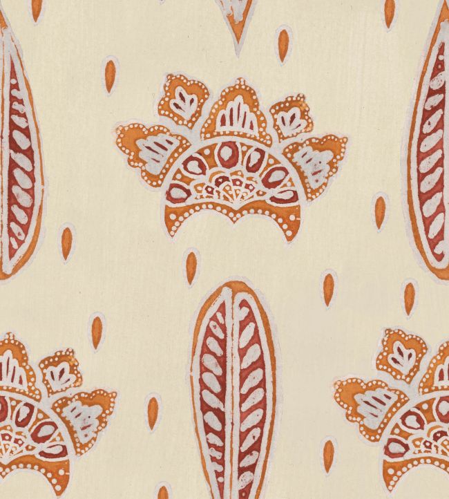Bethel Batik Wallpaper - Pink