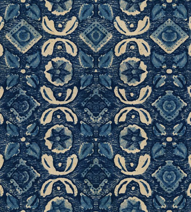 Varanasi Wallpaper - Blue 