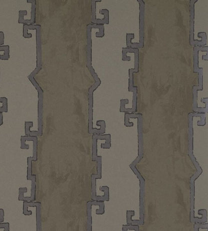 Shanghai Stripe Wallpaper - Gray 