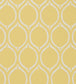 Ogee Wallpaper - Yellow