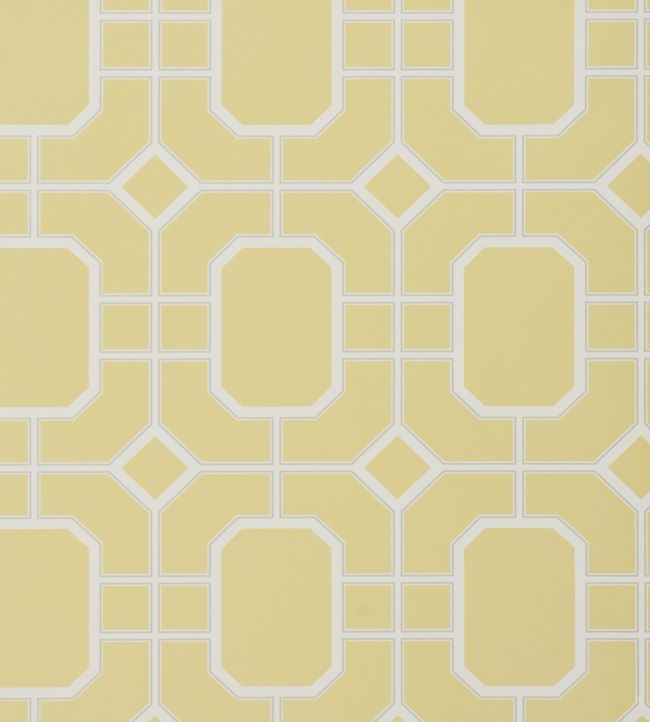 Pavilion Wallpaper - Yellow 