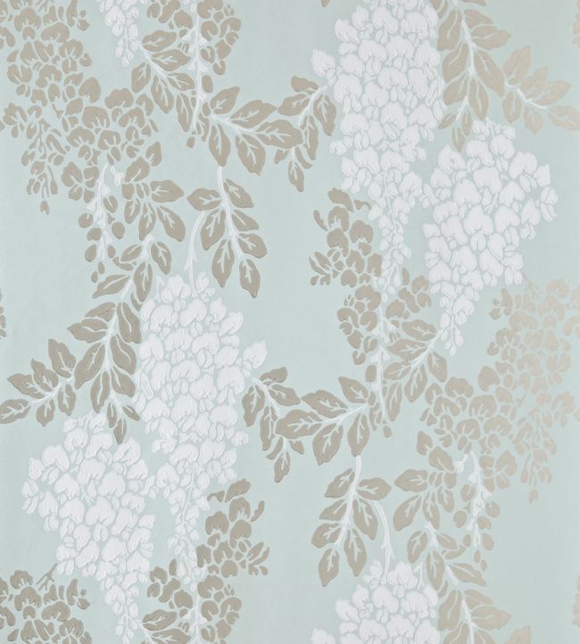 Wisteria Wallpaper - Silver - 2214 - Farrow & Ball