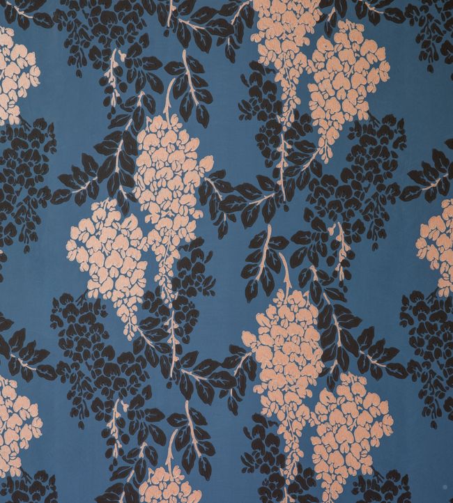 Wisteria Wallpaper - Stiffkey Blue - 2223 - Farrow & Ball